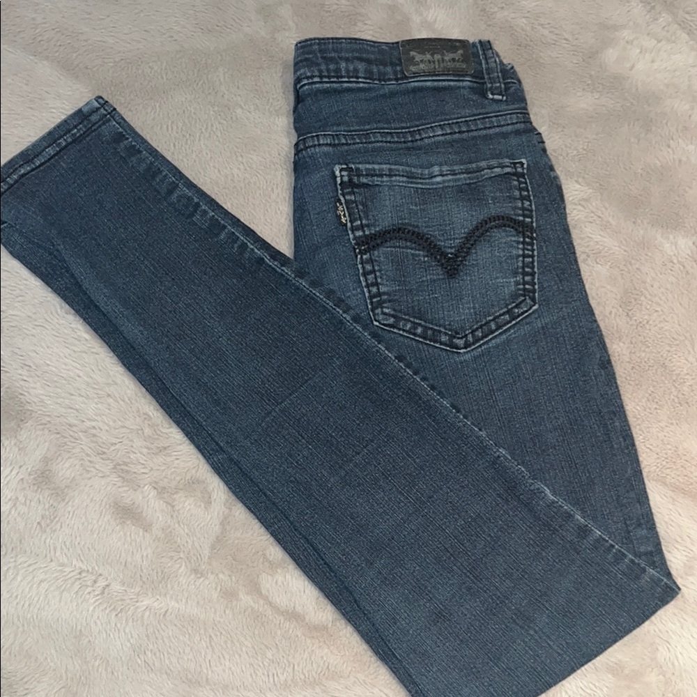 Levi’s Dark Wash Kid’s Denim Legging